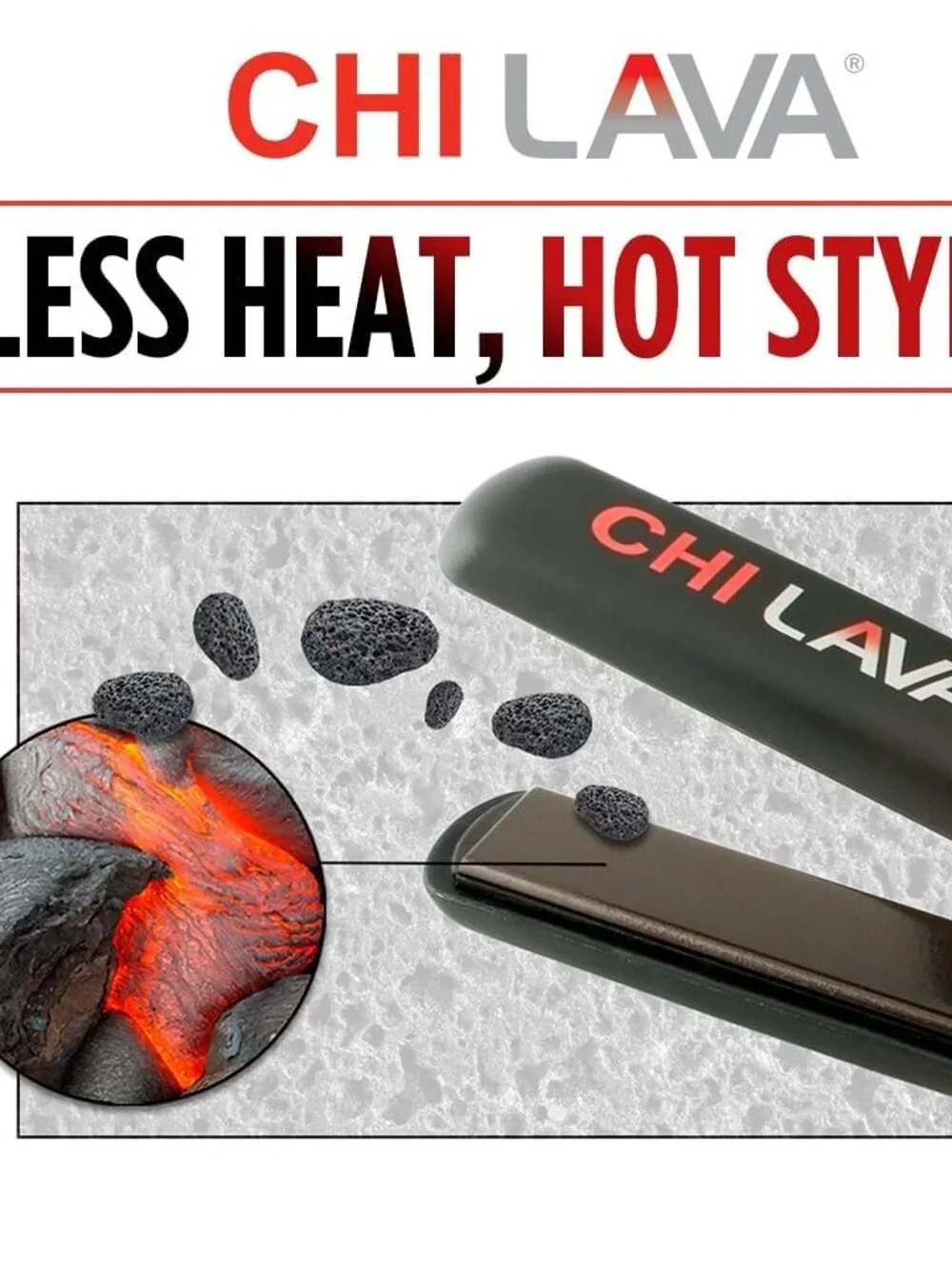 ✨NEW! Luxe CHI LAVA Ceramic Hairstyling Iron 1